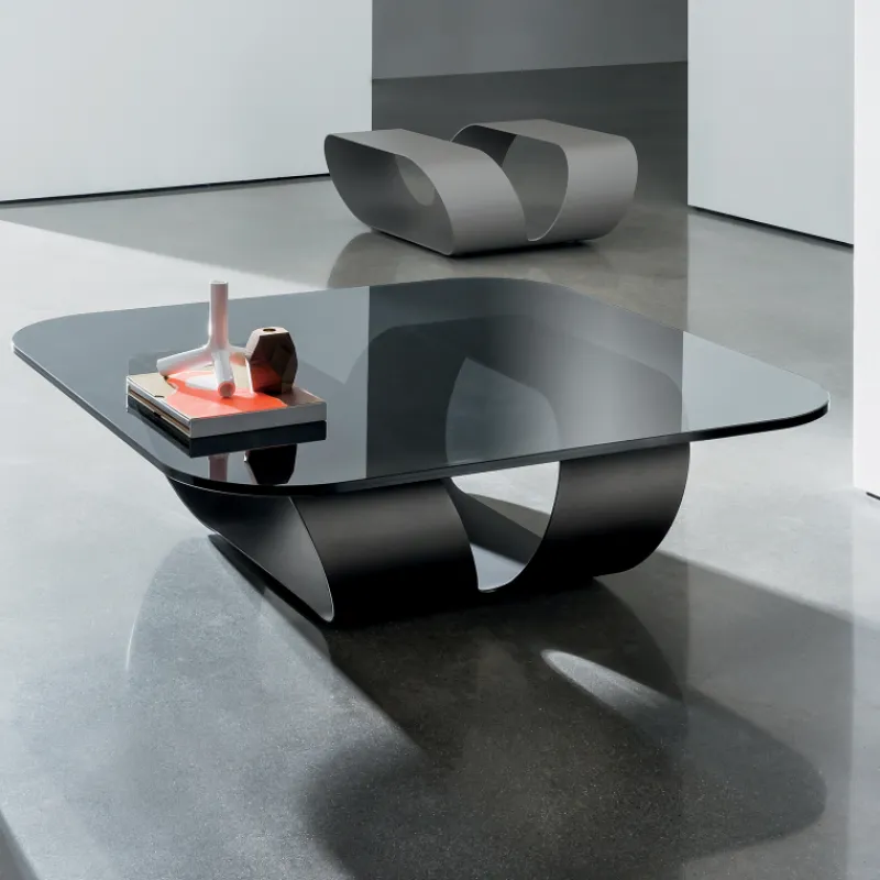 Sovet Italia Ring Sovet Table basse design en verre* Table De Salon