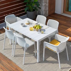 Rio Alu Table d'extérieur moderne extensible en aluminium* Table De Jardin