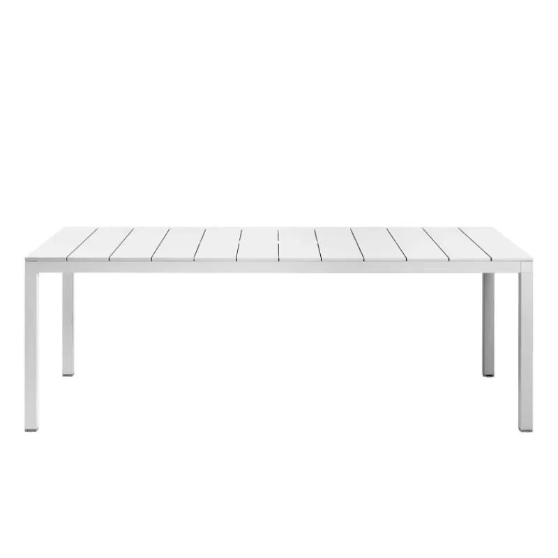 Rio Table de jardin en aluminium rectangulaire fabriquée en Italie* Table De Jardin