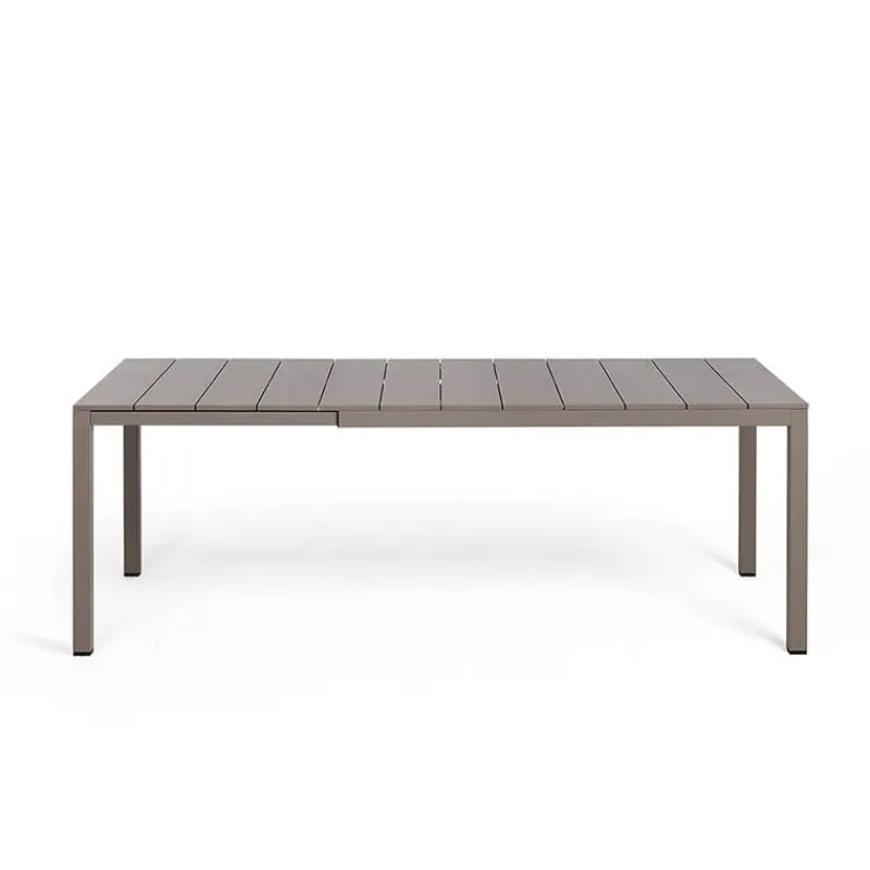 Rio Table de jardin extensible en polypropylène DurelTop et aluminium* Table De Jardin