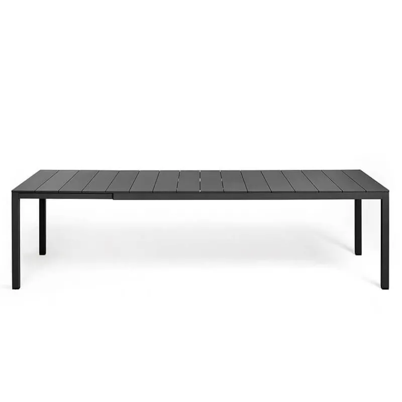 Rio Table de jardin extensible en polypropylène DurelTop et aluminium* Table De Jardin