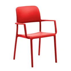 Riva Fauteuil d'extérieur en polypropylène* Chaise De Jardin|Fauteuil De Jardin