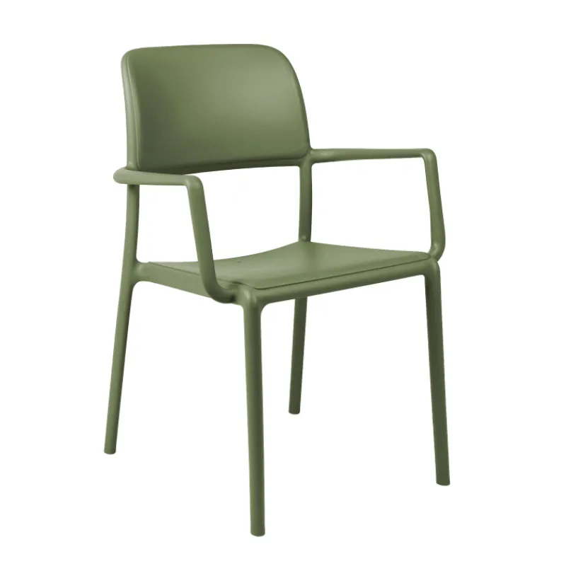 Riva Fauteuil en polypropylène empilable* Chaise De Cuisine|Chaise De Salle à Manger
