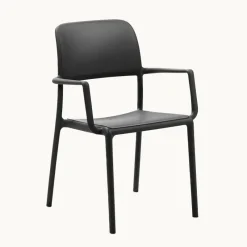 Riva Fauteuil en polypropylène empilable* Chaise De Cuisine|Chaise De Salle à Manger