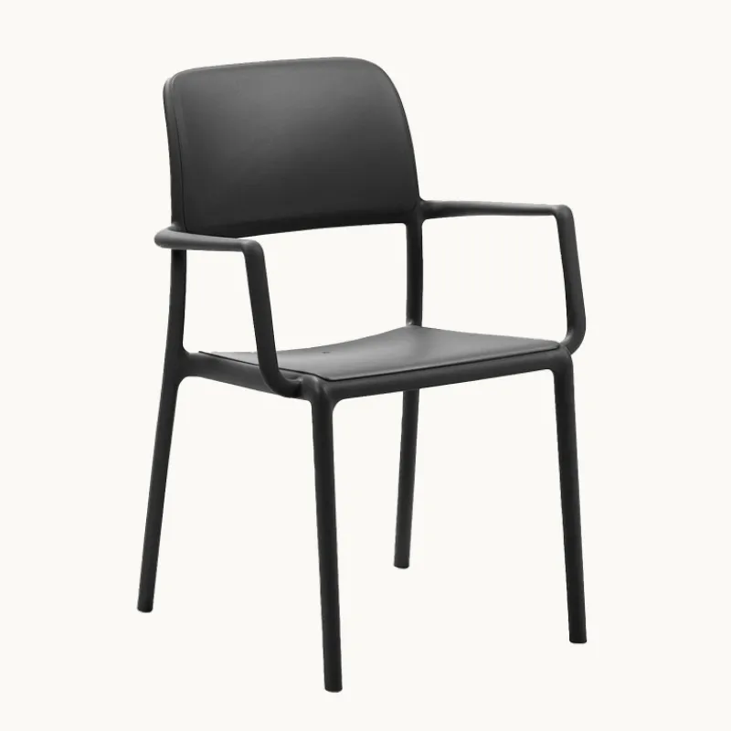 Riva Fauteuil en polypropylène empilable* Chaise De Cuisine|Chaise De Salle à Manger