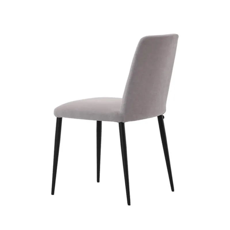 Mobitec Rob C03 ® Chaise de salle à manger en tissu et métal* Chaise De Salle à Manger