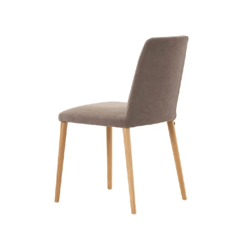 Mobitec Rob C01 ® Chaise moderne en tissu rembourrée avec pieds en bois massif* Chaise De Salle à Manger|Chaise Salon