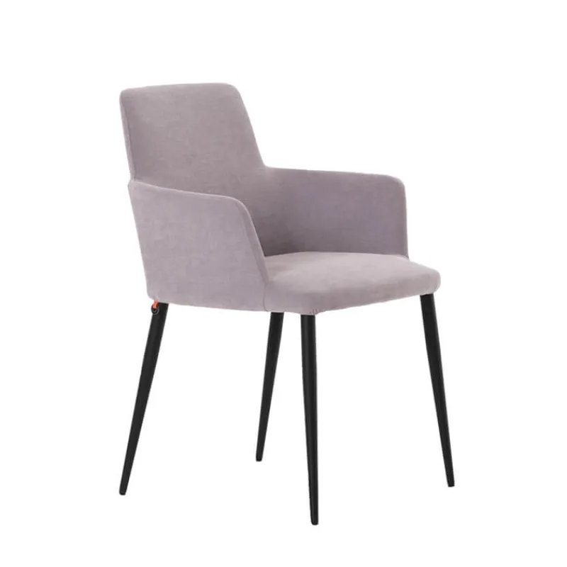 Mobitec Rob C04 ® Fauteuil de salle à manger confortable en tissu et pieds métal* Chaise De Salle à Manger|Fauteuil De Salon