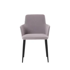 Mobitec Rob C04 ® Fauteuil de salle à manger confortable en tissu et pieds métal* Chaise De Salle à Manger|Fauteuil De Salon