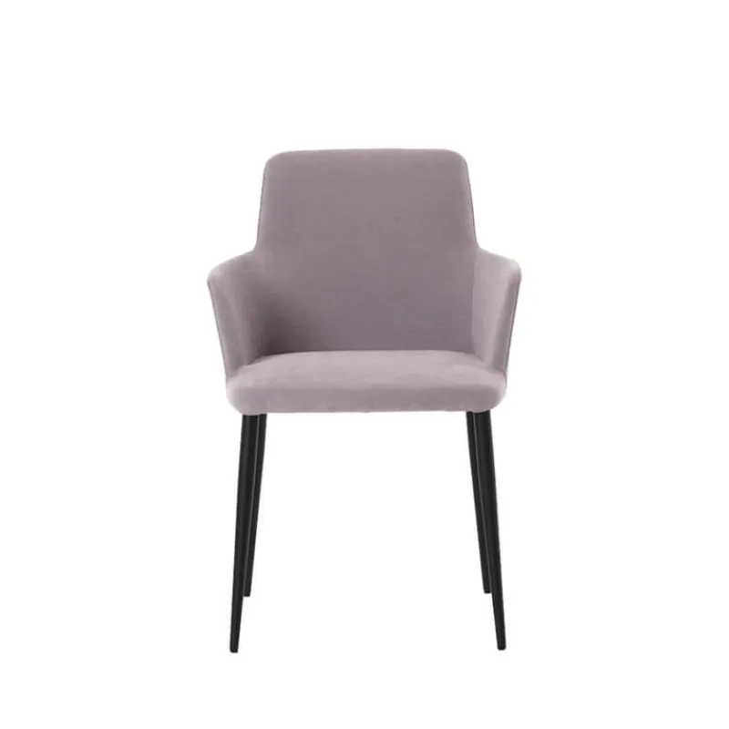 Mobitec Rob C04 ® Fauteuil de salle à manger confortable en tissu et pieds métal* Chaise De Salle à Manger|Fauteuil De Salon