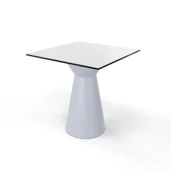 Roller H74 Table carrée design italien à pied central* Table De Cuisine|Table Pour Petit Espace