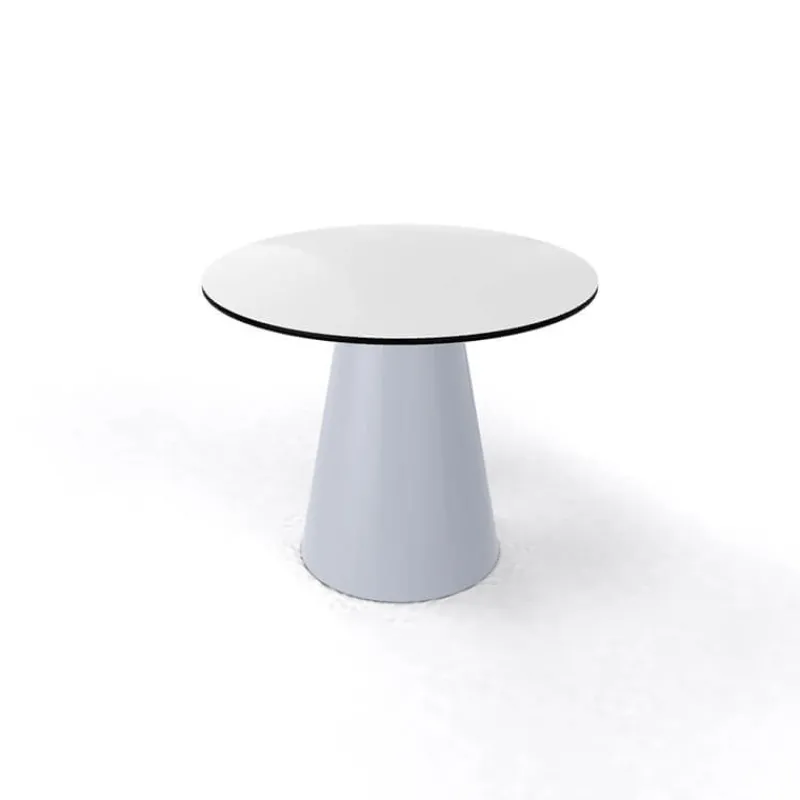 Roller H55 Table d'appoint ronde design italien à pied central* Table De Salon|Table Pour Petit Espace