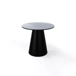 Roller H55 Table d'appoint ronde design italien à pied central* Table De Salon|Table Pour Petit Espace