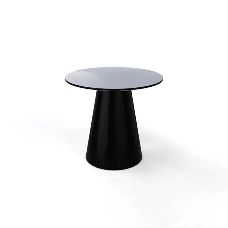 Roller H55 Table d'appoint ronde design italien à pied central* Table De Salon|Table Pour Petit Espace