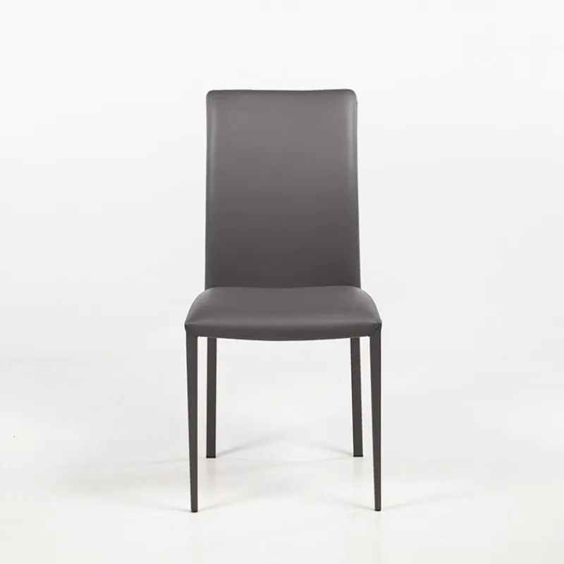 Peressini Roma Chaise contemporaine italienne dos matelassé* Chaise De Cuisine|Chaise De Salle à Manger
