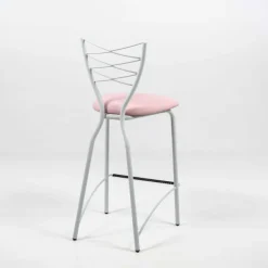 Carrier Romance ® Tabouret snack contemporain en synthétique et métal* Tabouret Snack (assise +/- 65 Cm)|Tabouret De Bar (assise +/- 80 Cm)
