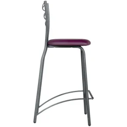 Carrier Romance ® Tabouret snack contemporain en synthétique et métal* Tabouret Snack (assise +/- 65 Cm)|Tabouret De Bar (assise +/- 80 Cm)
