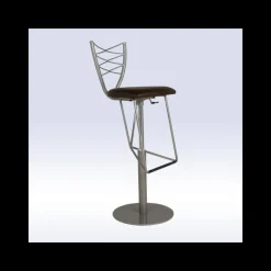 Carrier Romance ® Tabouret hauteur réglable en synthétique et métal* Tabouret Snack (assise +/- 65 Cm)|Tabouret De Bar (assise +/- 80 Cm)