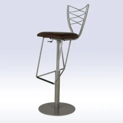 Carrier Romance ® Tabouret hauteur réglable en synthétique et métal* Tabouret Snack (assise +/- 65 Cm)|Tabouret De Bar (assise +/- 80 Cm)