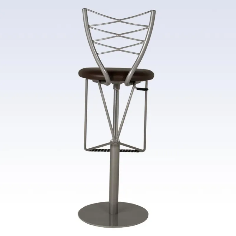 Carrier Romance ® Tabouret hauteur réglable en synthétique et métal* Tabouret Snack (assise +/- 65 Cm)|Tabouret De Bar (assise +/- 80 Cm)