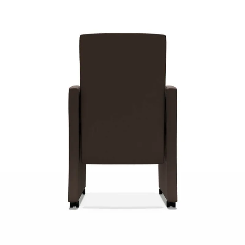 Sessio Sarah Fauteuil de table rembourré en synthétique avec roulettes* Chaise De Cuisine|Chaise De Salle à Manger