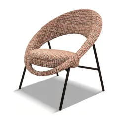 Paget Saturn Fauteuil design en tissu fabriqué en France* Fauteuil De Salon
