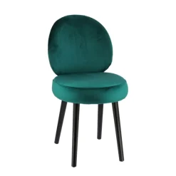Sessio Severus Chaise cosy bicolore en tissu avec pieds bois* Chaise De Salle à Manger|Chaise Salon