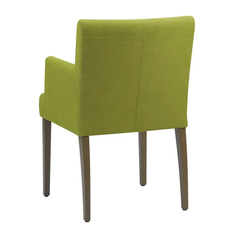 Mobitec Shanna ® Fauteuil cosy en tissu et bois* Chaise De Salle à Manger|Chaise Salon