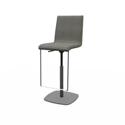 Perfecta Sherpa Tabouret haut réglable et pivotant en tissu fabriqué en Belgique* Tabouret Snack (assise +/- 65 Cm)|Tabouret De Bar (assise +/- 80 Cm)