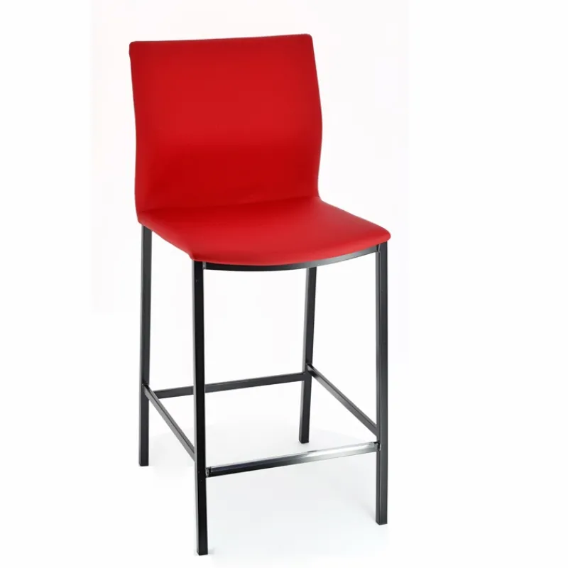 Perfecta Sierra Tabouret snack en métal et simili* Tabouret Snack (assise +/- 65 Cm)|Tabouret De Bar (assise +/- 80 Cm)