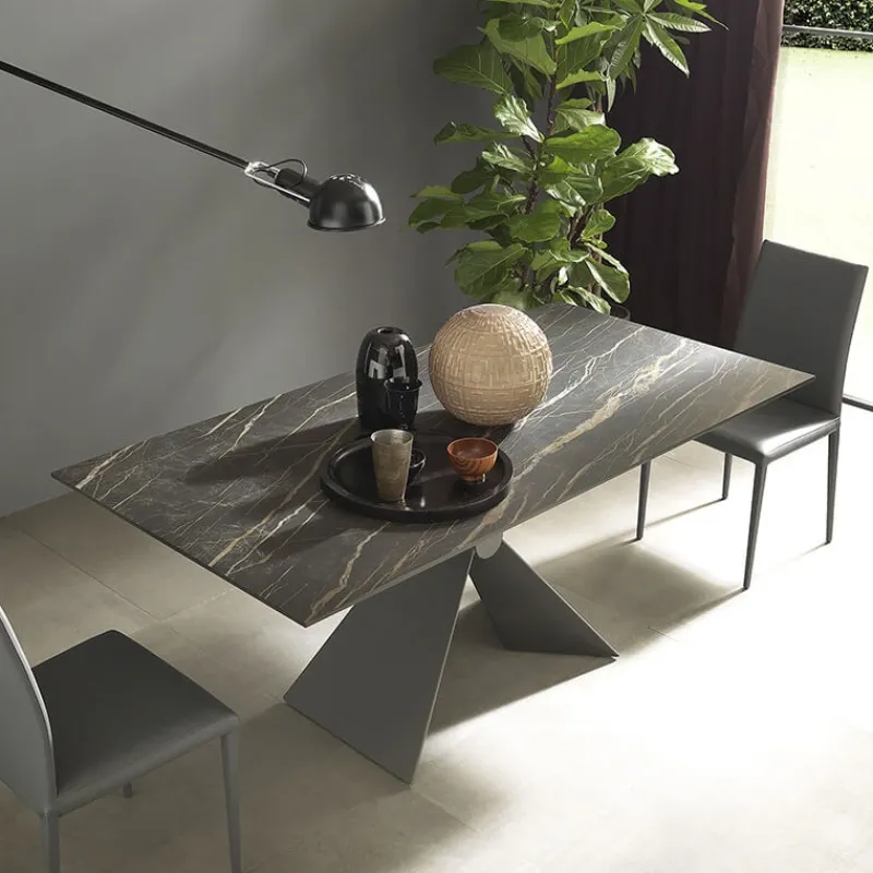 Altacom Sintesi Table design italienne extensible en céramique* Table De Salle à Manger
