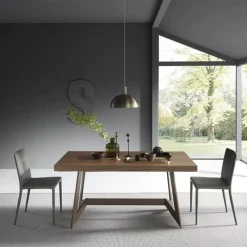 Altacom Sipario Table extensible design de salle à manger en bois* Table De Salle à Manger