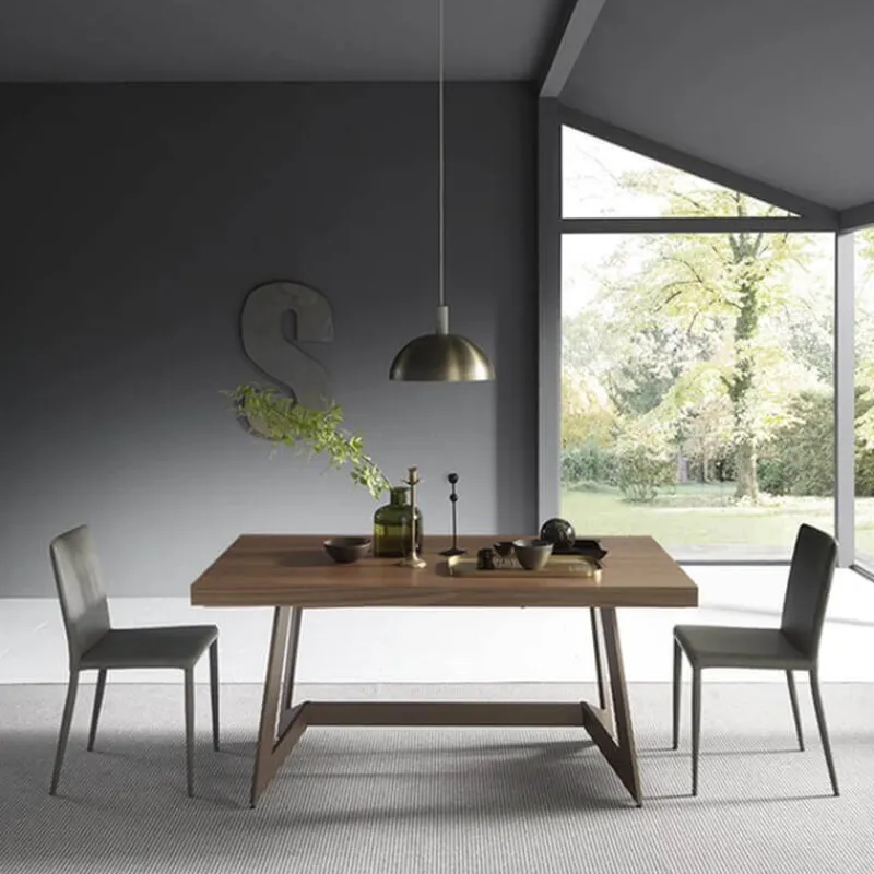 Altacom Sipario Table extensible design de salle à manger en bois* Table De Salle à Manger
