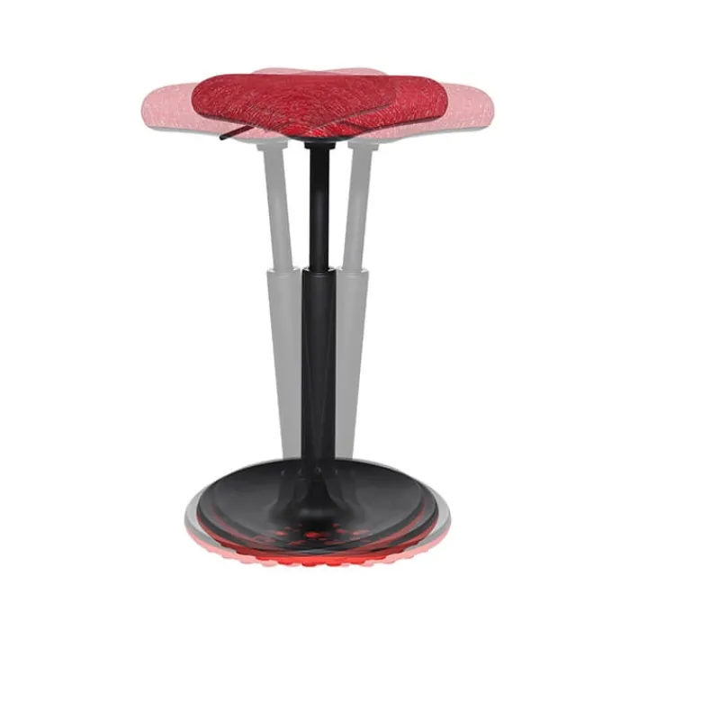 Top Star Sitness H1 Tabouret assis debout ergonomique réglable en hauteur* Tabouret Snack (assise +/- 65 Cm)|Tabouret De Bar (assise +/- 80 Cm)