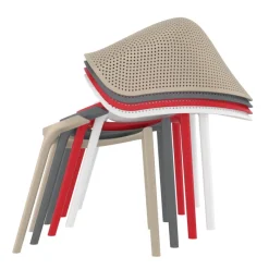 Sky Fauteuil de jardin design en polypropylène* Chaise De Jardin|Fauteuil De Jardin