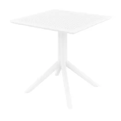 Sky Petite table de jardin carrée en résine* Table De Jardin
