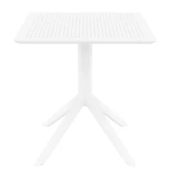 Sky Petite table de jardin carrée en résine* Table De Jardin