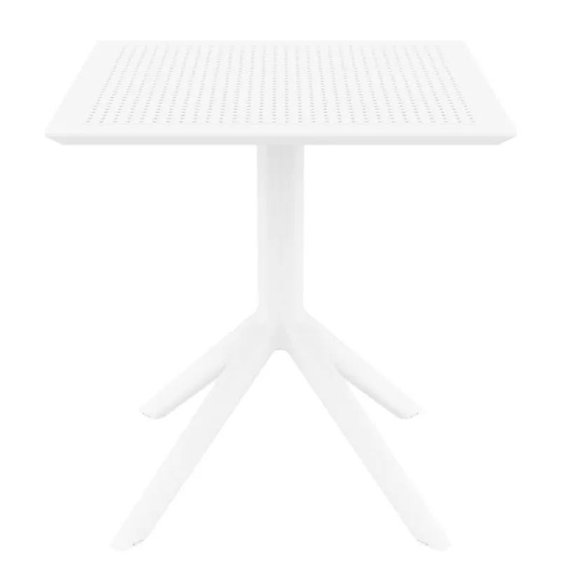 Sky Petite table de jardin carrée en résine* Table De Jardin