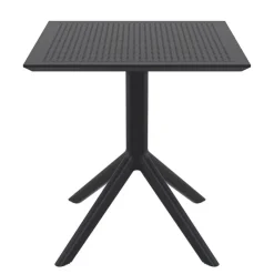 Sky Petite table de jardin carrée en résine* Table De Jardin