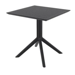 Sky Petite table de jardin carrée en résine* Table De Jardin