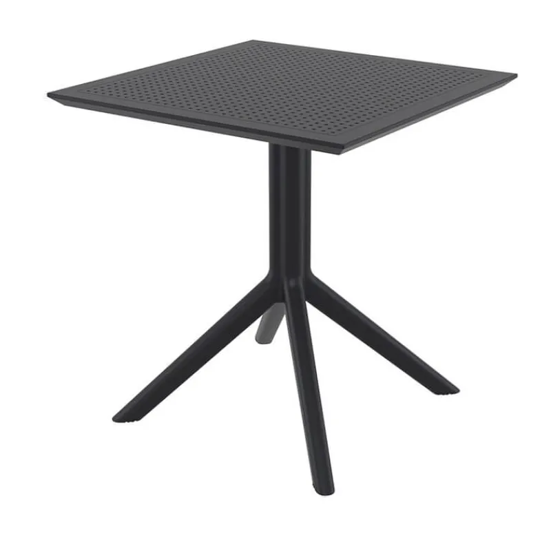 Sky Petite table de jardin carrée en résine* Table De Jardin
