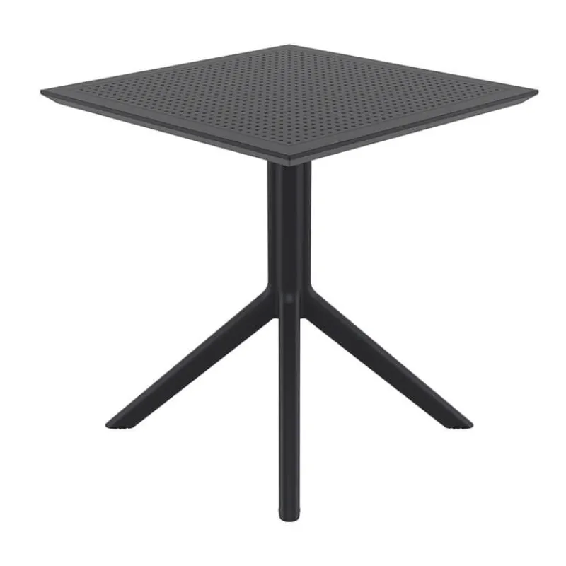 Sky Petite table de jardin carrée en résine* Table De Jardin