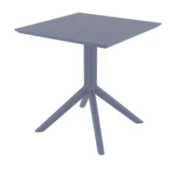 Sky Petite table de jardin carrée en résine* Table De Jardin