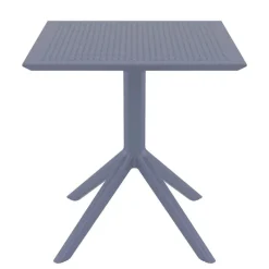 Sky Petite table de jardin carrée en résine* Table De Jardin