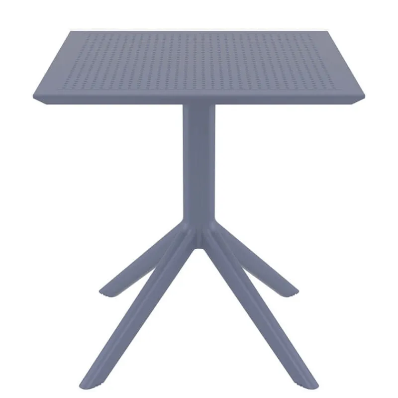 Sky Petite table de jardin carrée en résine* Table De Jardin