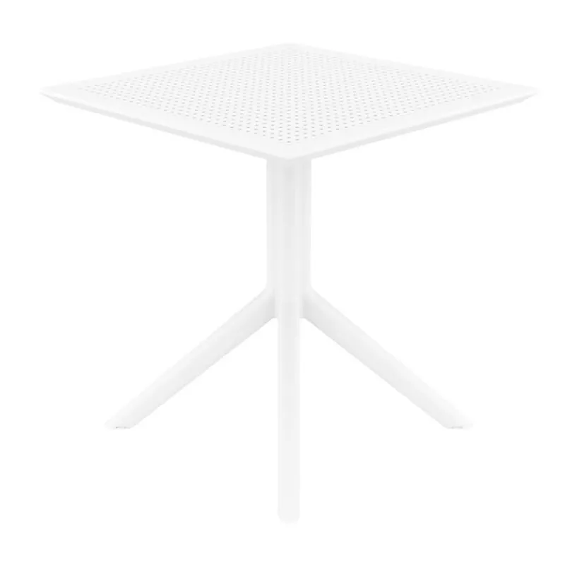 Sky Petite table de jardin carrée en résine* Table De Jardin