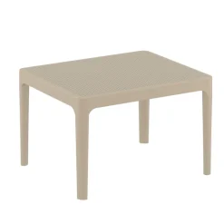 Sky Side Table basse de jardin rectangulaire en résine* Table De Jardin