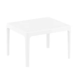 Sky Side Table basse de jardin rectangulaire en résine* Table De Jardin