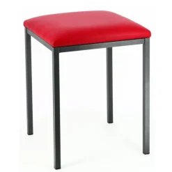 Carrier Slide ® Tabouret bas moderne en synthétique et métal* Tabouret Bas (assise +/- 45 Cm)