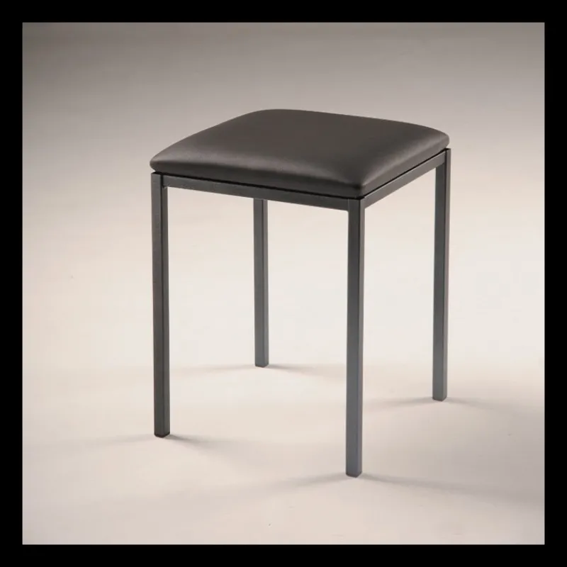 Carrier Slide ® Tabouret bas moderne en synthétique et métal* Tabouret Bas (assise +/- 45 Cm)